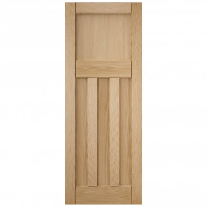 Oak Internal Unfinished 3 Panel Deco Door (121699)