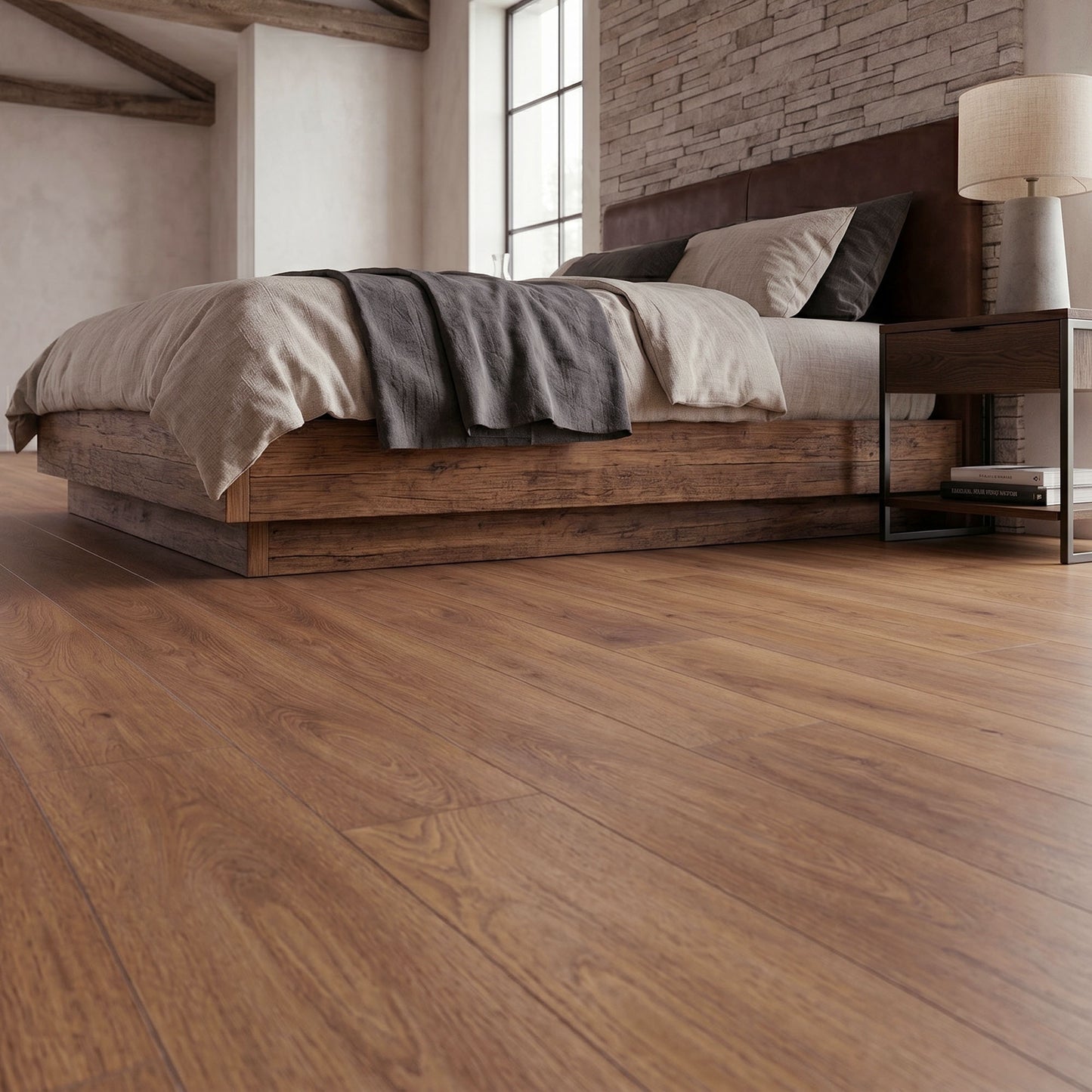 Firebrand Oak - Eurohome Vario+ 12mm Laminate Sample
