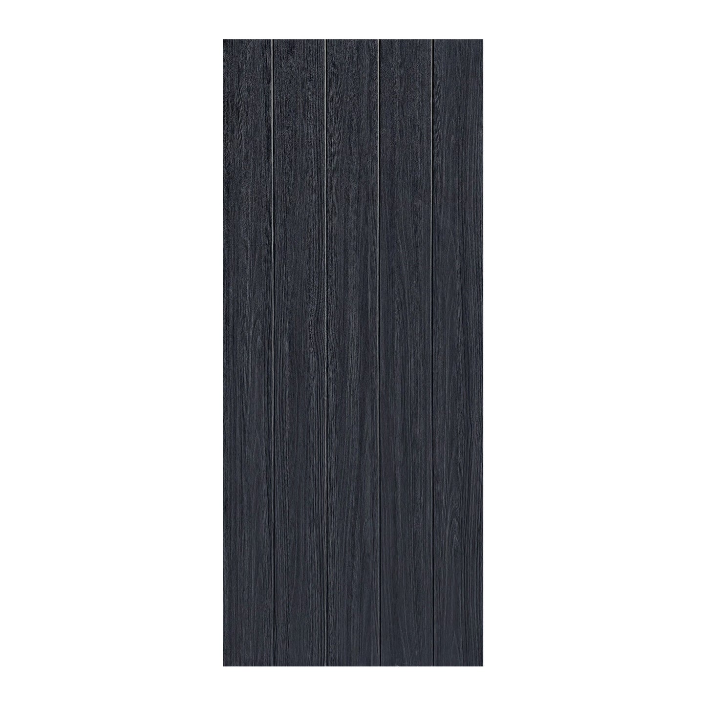 Black Internal Fully Finished Cottage Laminate Door