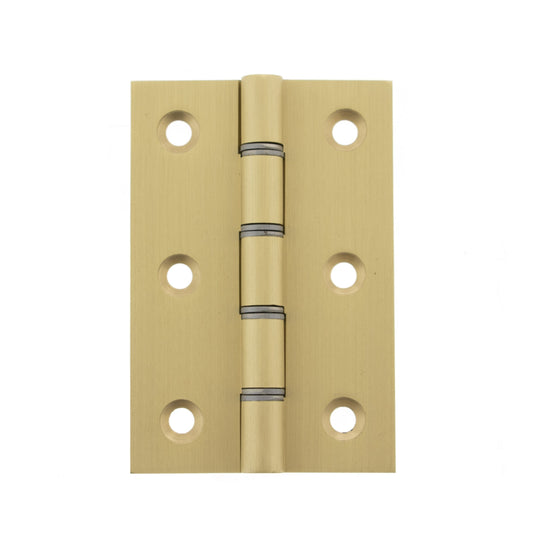 Washered Hinges 3 x 2 x 2.2mm - Satin Brass (AWH3222SB)