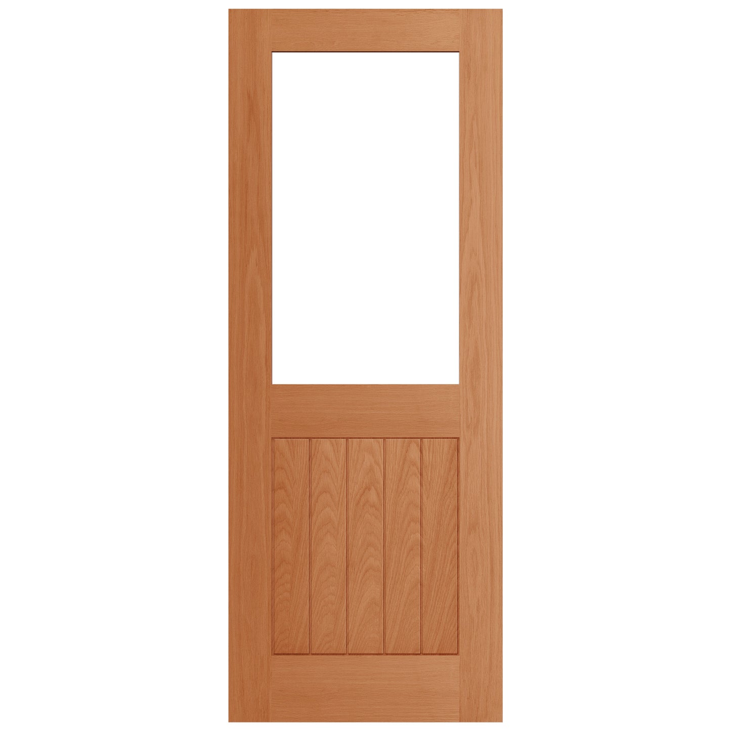 Internal Oak Fully Finished Farley 1/2L Clear Glass Door (PFIOFARG1/2L) (FSC Mixed)