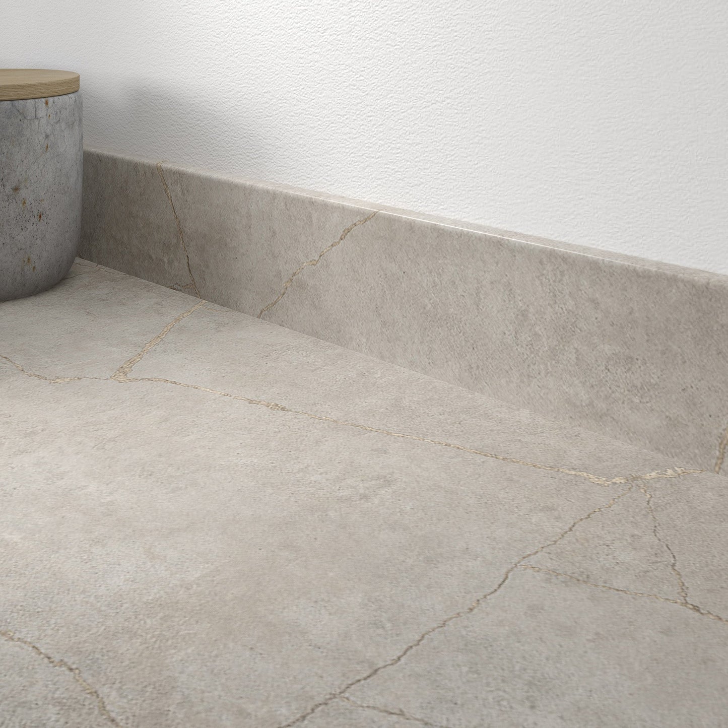 Minos Stone - Square Edge Upstand 3000mm