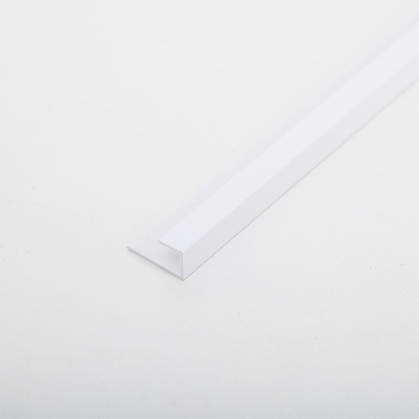 White - PVC Wall Panelling End Cap Trim (SPT-END-WH)