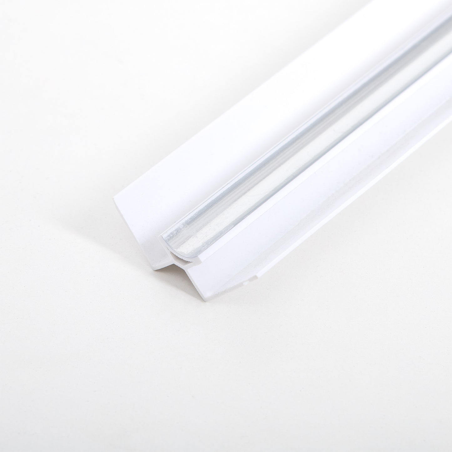 Silver - PVC Wall Panelling Internal Corner Trim (SPT-INTCOR-SI)