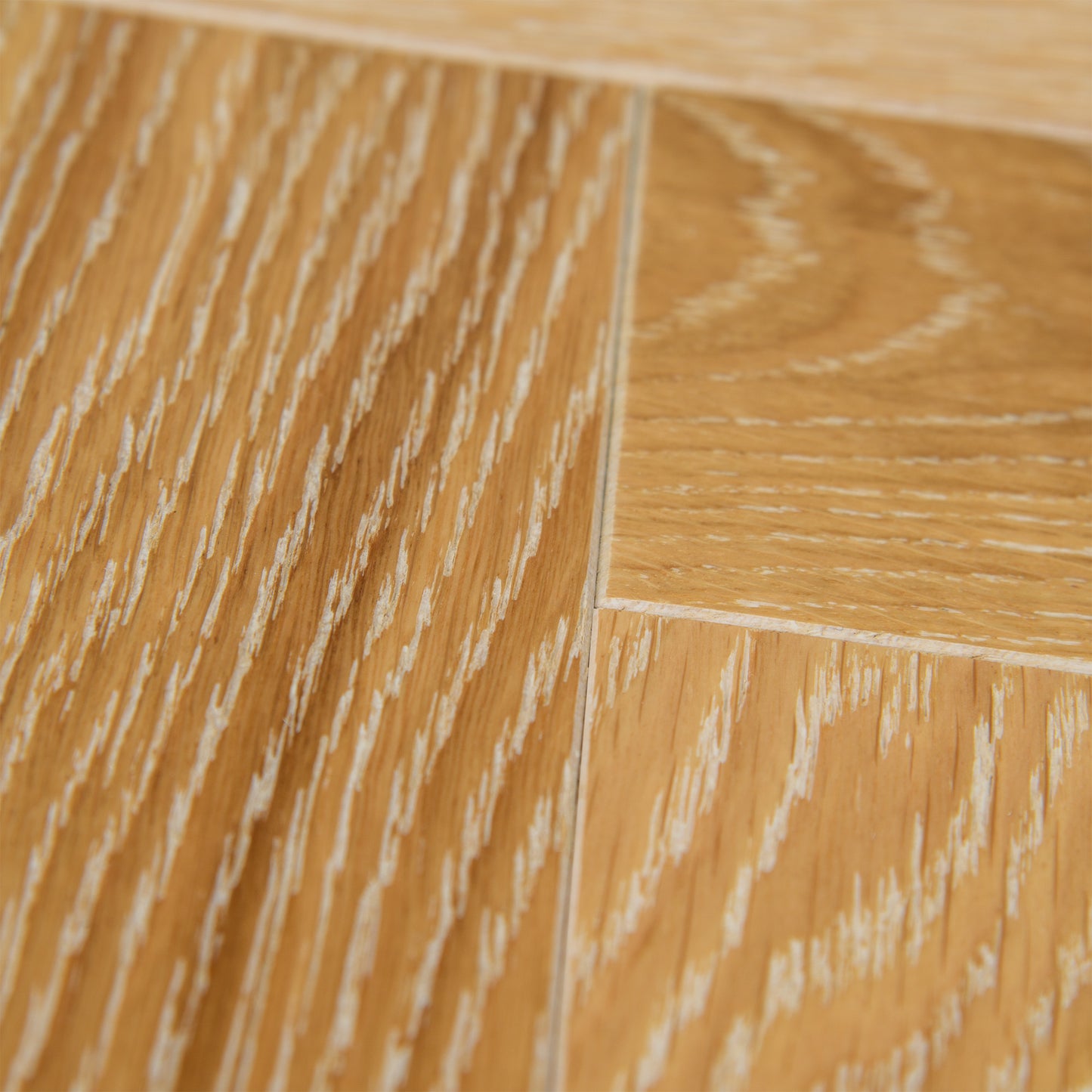 Washed Oak - Herringbone 14mm UV Lacquered Engineered Real Wood Sample