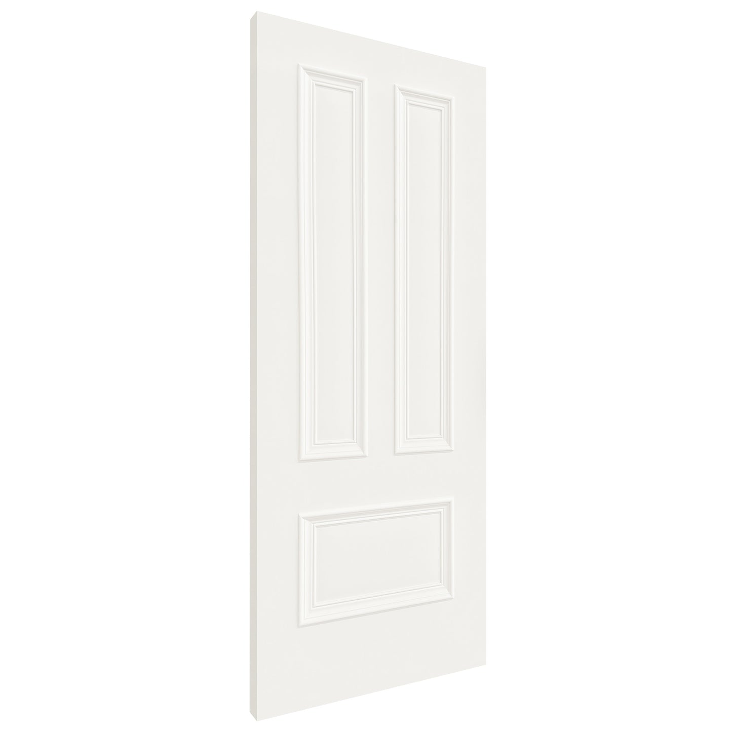 White Internal Fully Finished Belgravia 3 Panel Door
