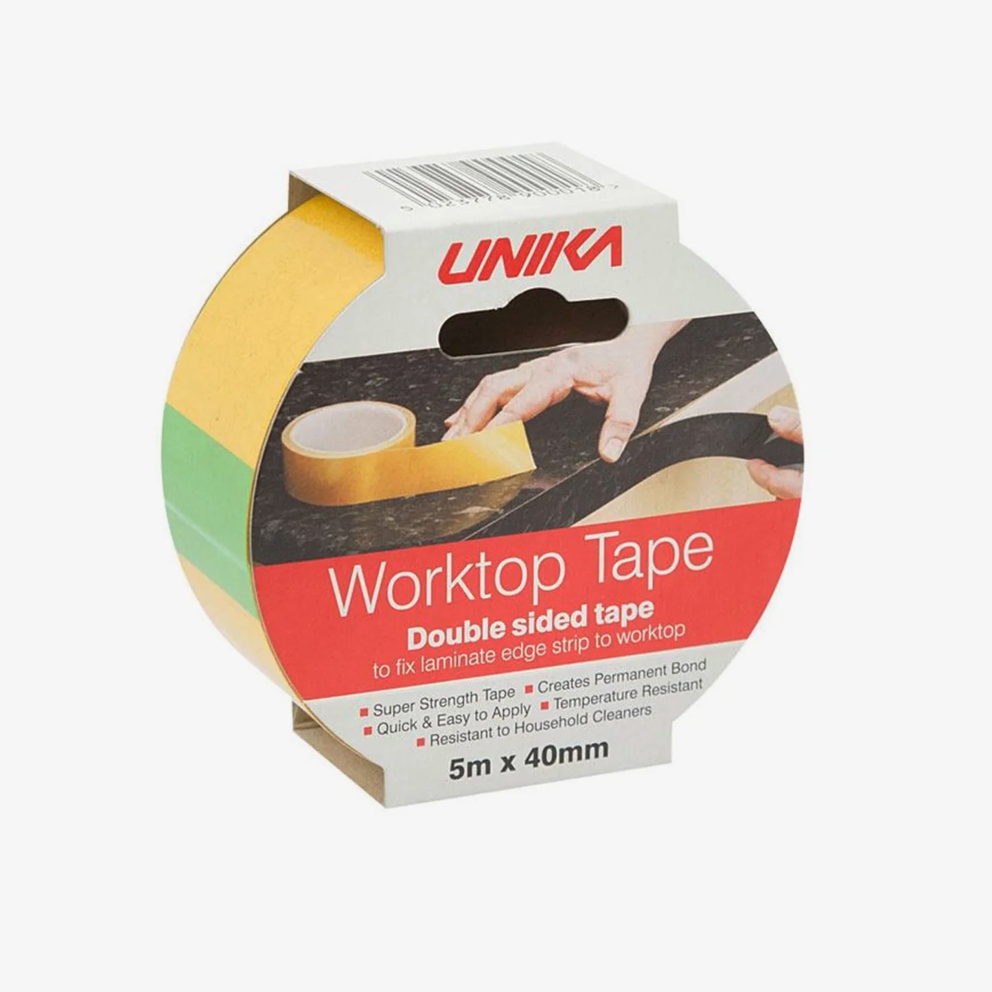Double Sided Worktop Edge Tape 5m (WORKTOPTAPE5)