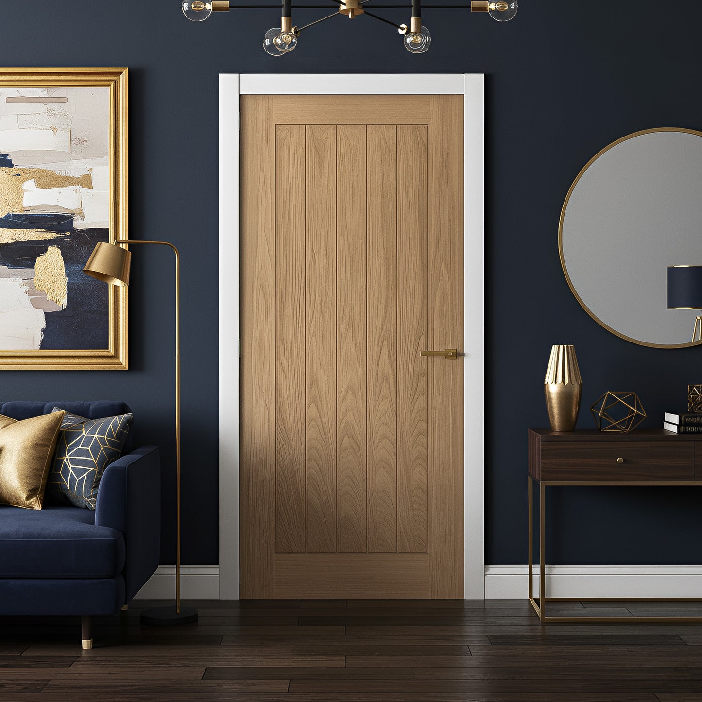 Oak Internal Unfinished Farley Door (85799)