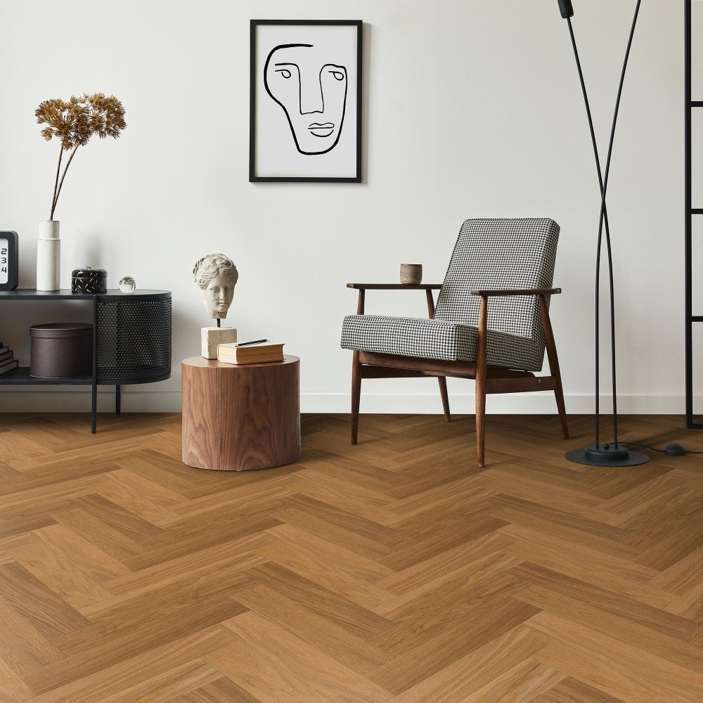 Natural Brushed Oak - 14mm Sample (HB1483)