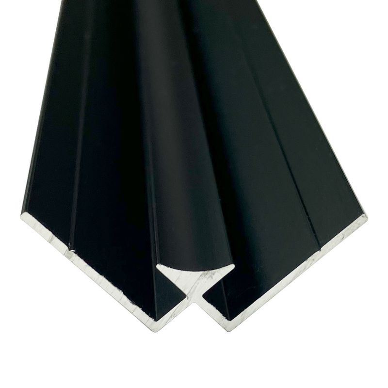 Matt Black - Waterproof Wall Panelling Internal Corner