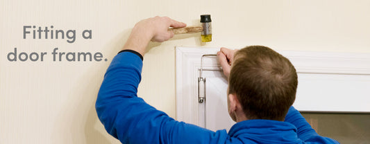 fitting a door frame