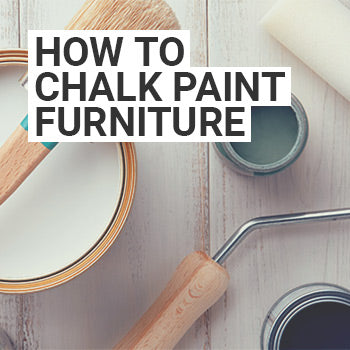 how to chalk paint furniture