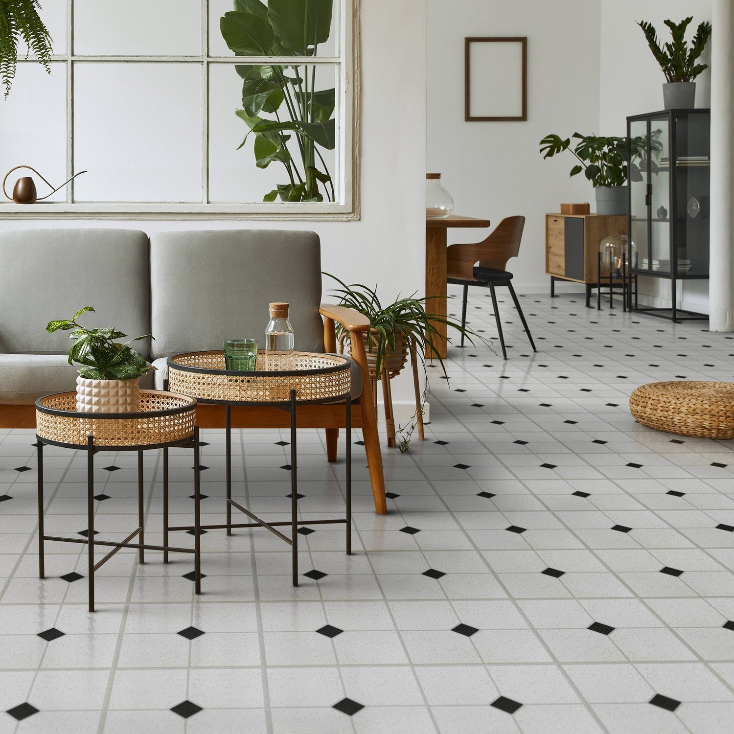 Self-Adhesive Vinyl Floor Tiles