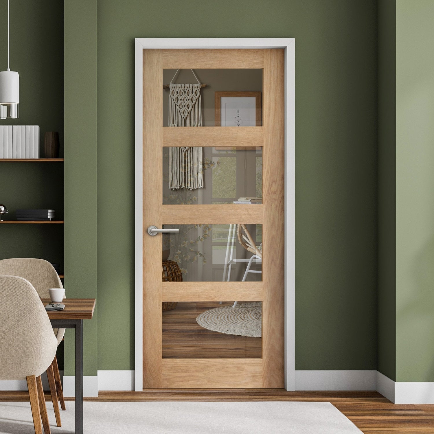 Unfinished Oak Doors