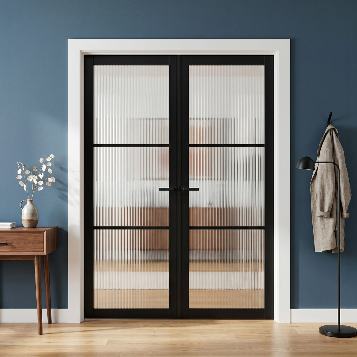 Industrial Style Double Doors