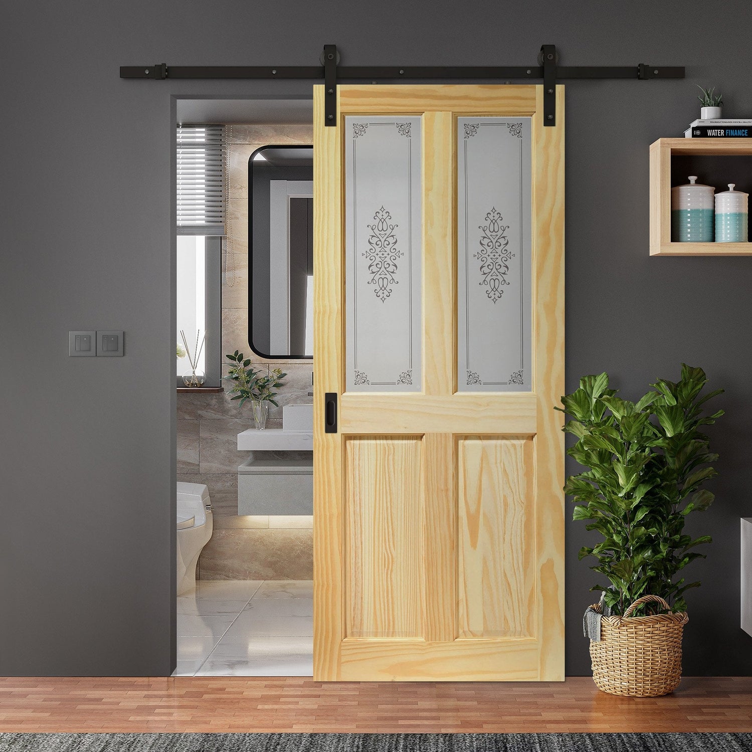 Glazed Pine Doors