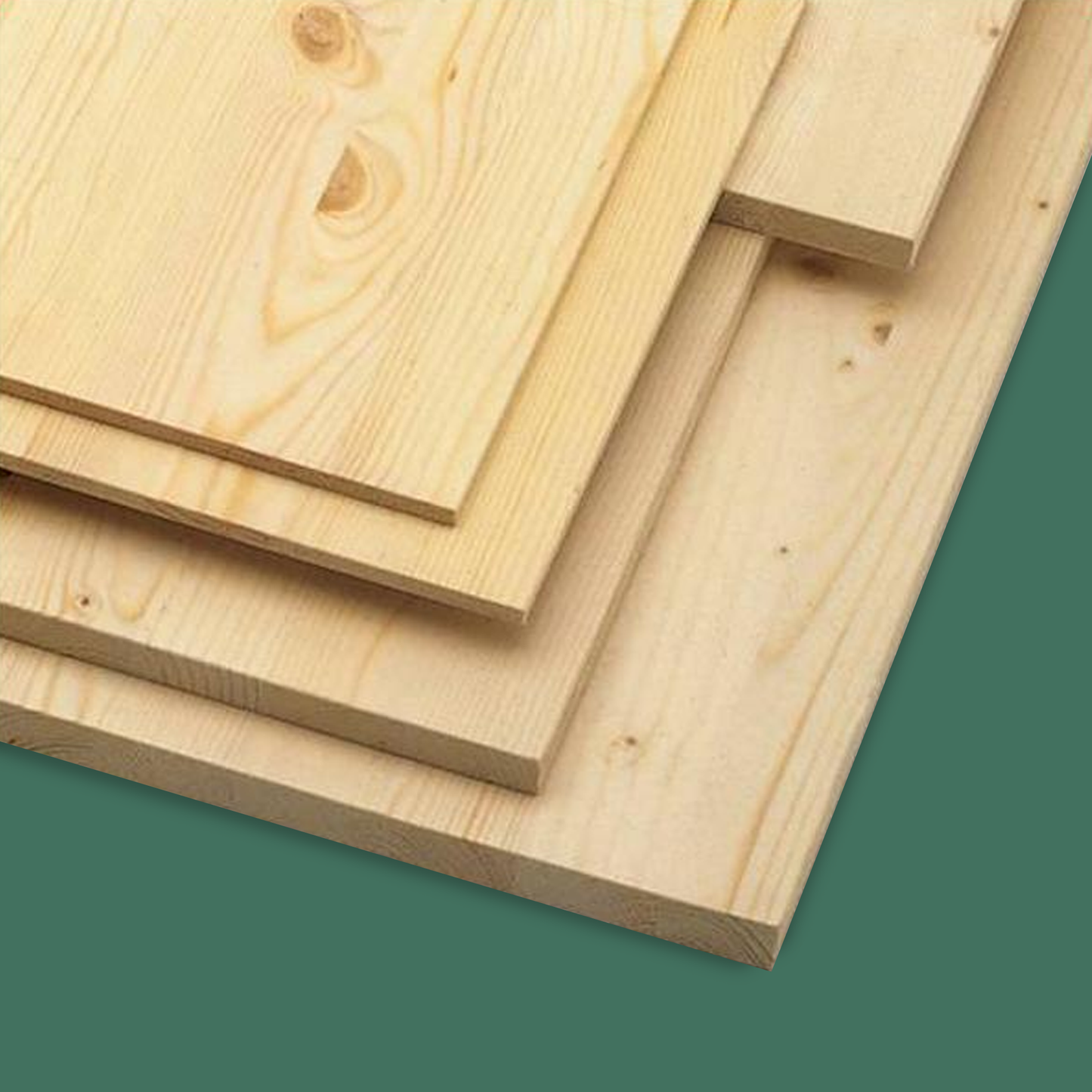 Solid Redwood Pine 18mm Furniture Board, Redwood Pine (45522)