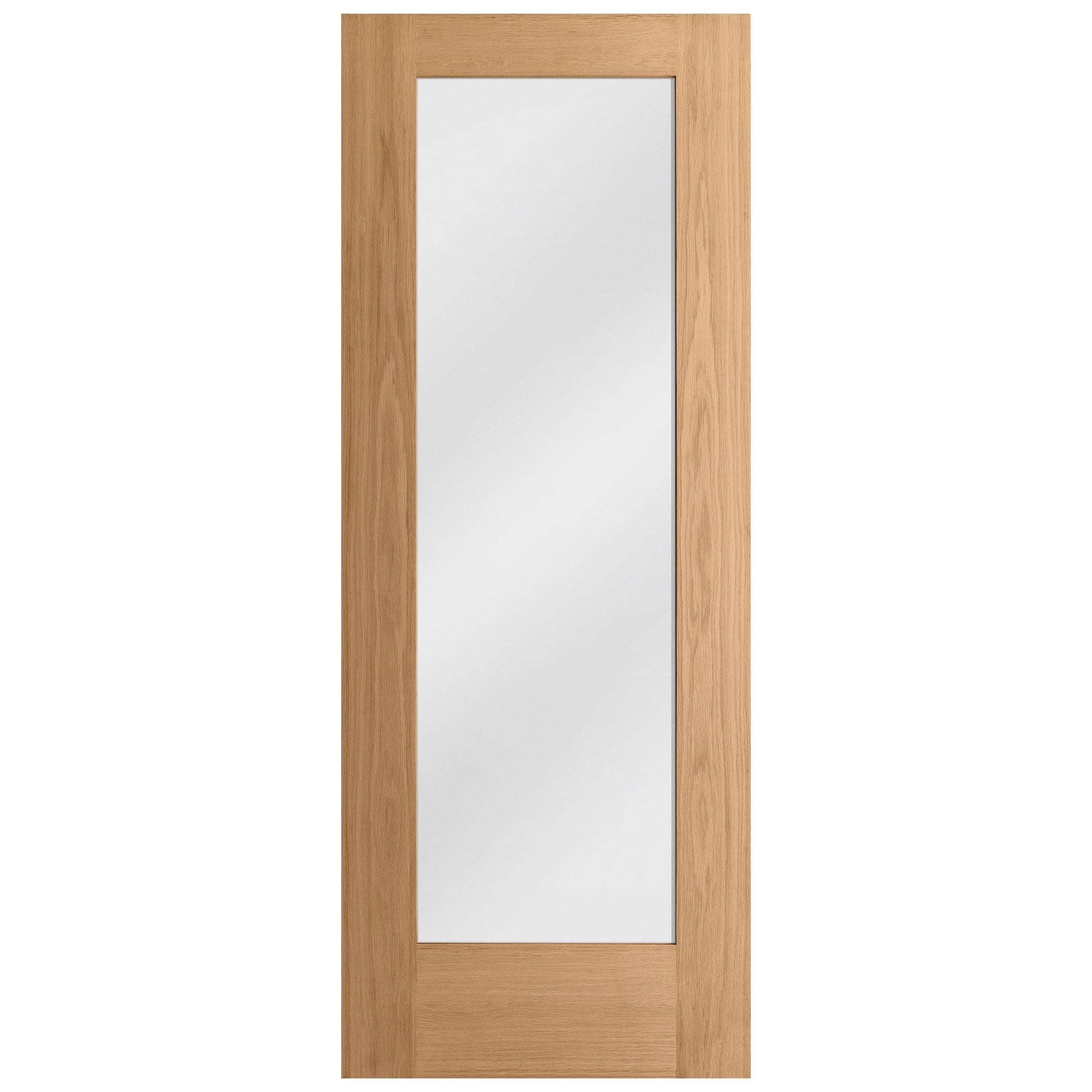 Oak Internal Unfinished Pattern 10 1 Light Obscure Glass Door (51735)
