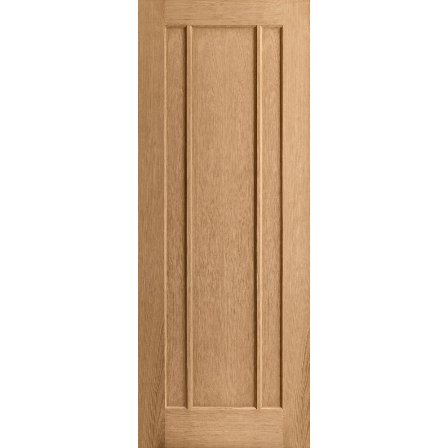 Oak Internal Unfinished Toledo 3 Panel FD30 Fire Door (51748)