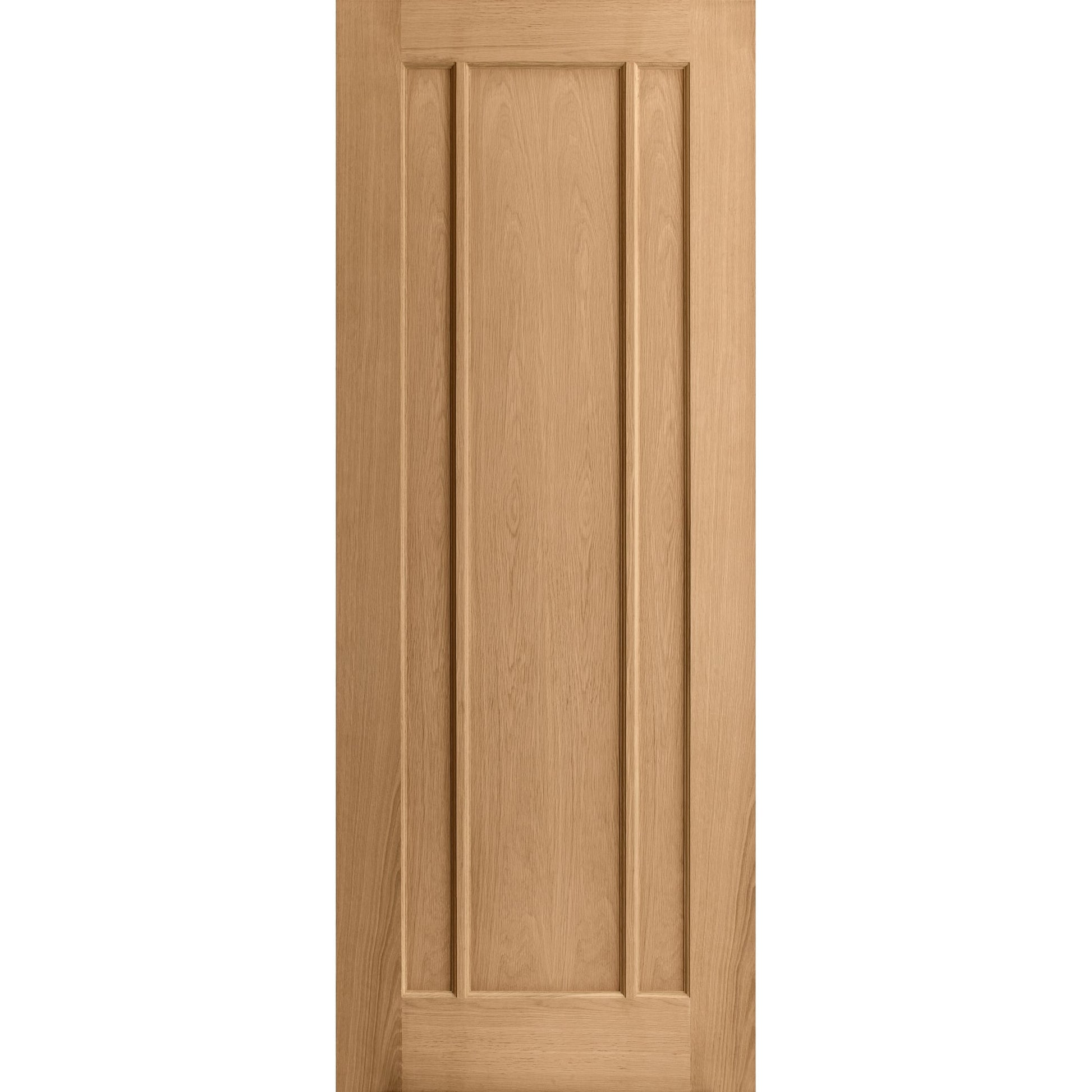 Oak Internal Unfinished Toledo 3 Panel FD30 Fire Door (51748)
