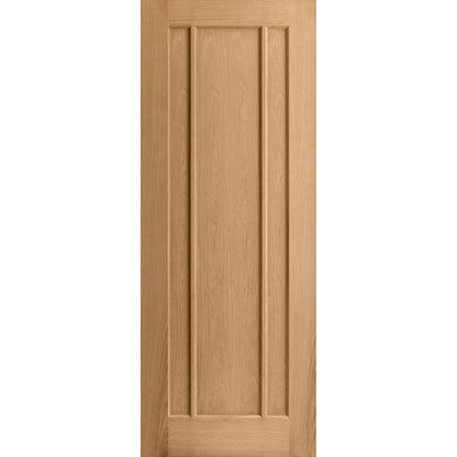 Oak Internal Unfinished Toledo 3 Panel FD30 Fire Door (51748)