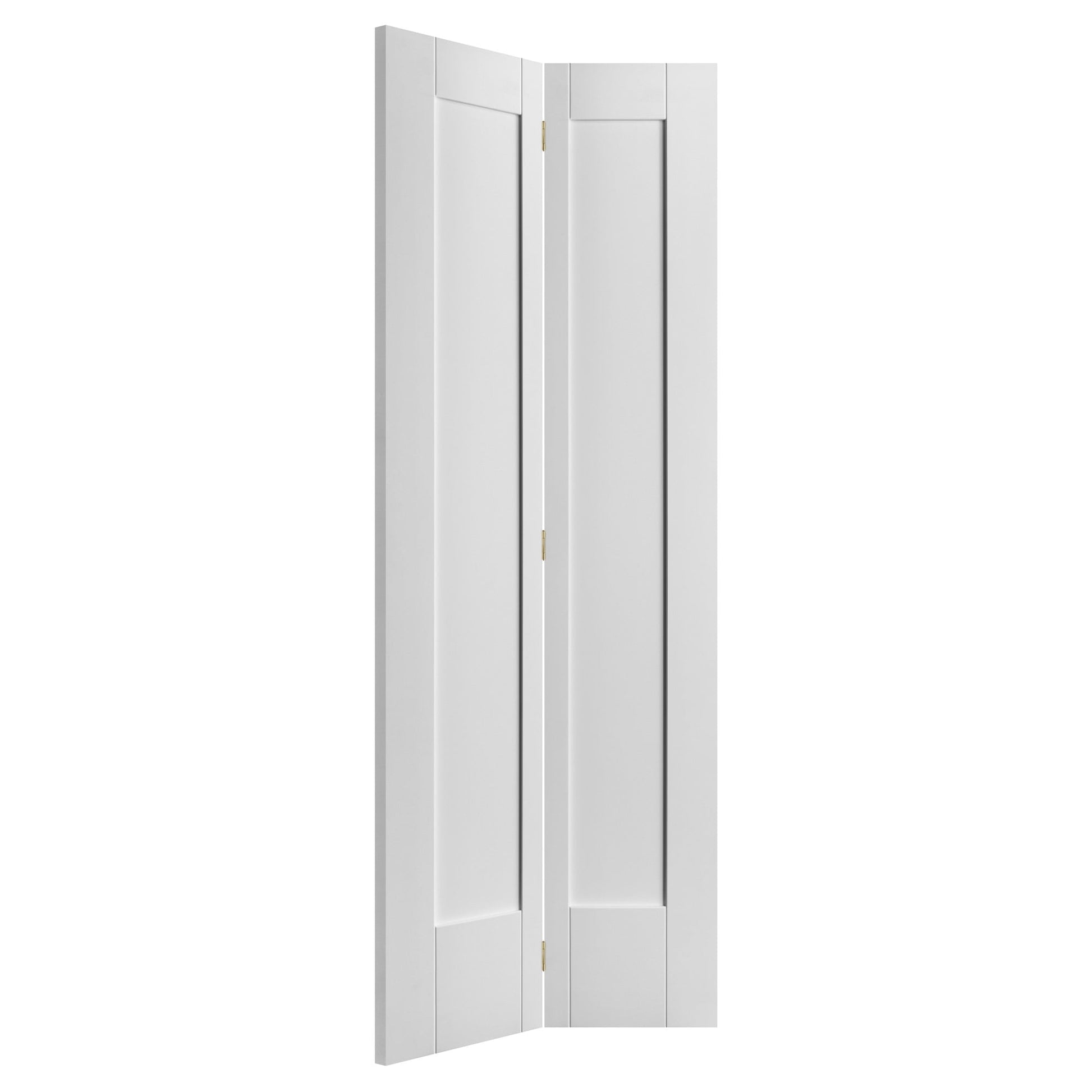 White Internal Bifold Primed Pattern 10 2 Panel Door (51769)