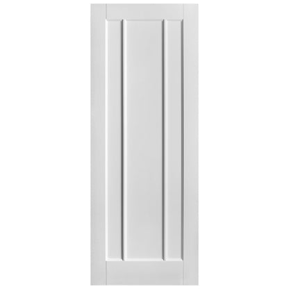 White Internal Primed Toledo 3 Panel Door (51788)