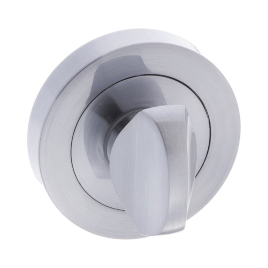Status Round WC Turn & Release - Satin Chrome (52231)