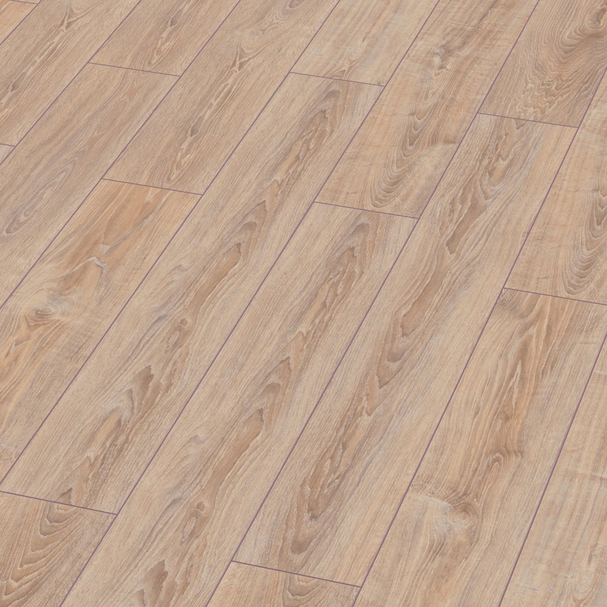 Whitewashed Oak - Exquisite 8mm Laminate Flooring (54182)