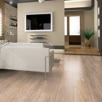 Whitewashed Oak - Exquisite 8mm Laminate Flooring (54182)