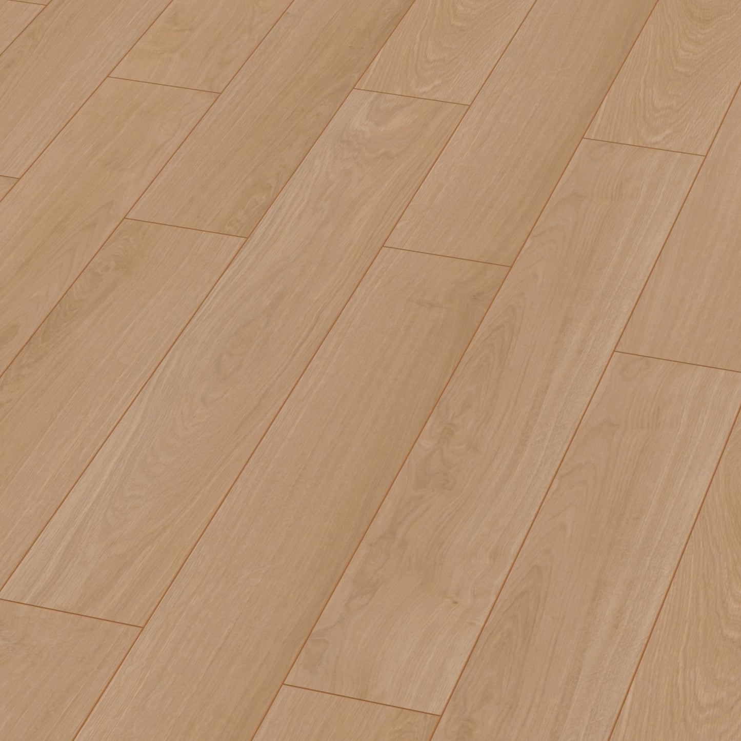 Waveless Nature Oak - Exquisite 8mm Laminate Flooring (54183)