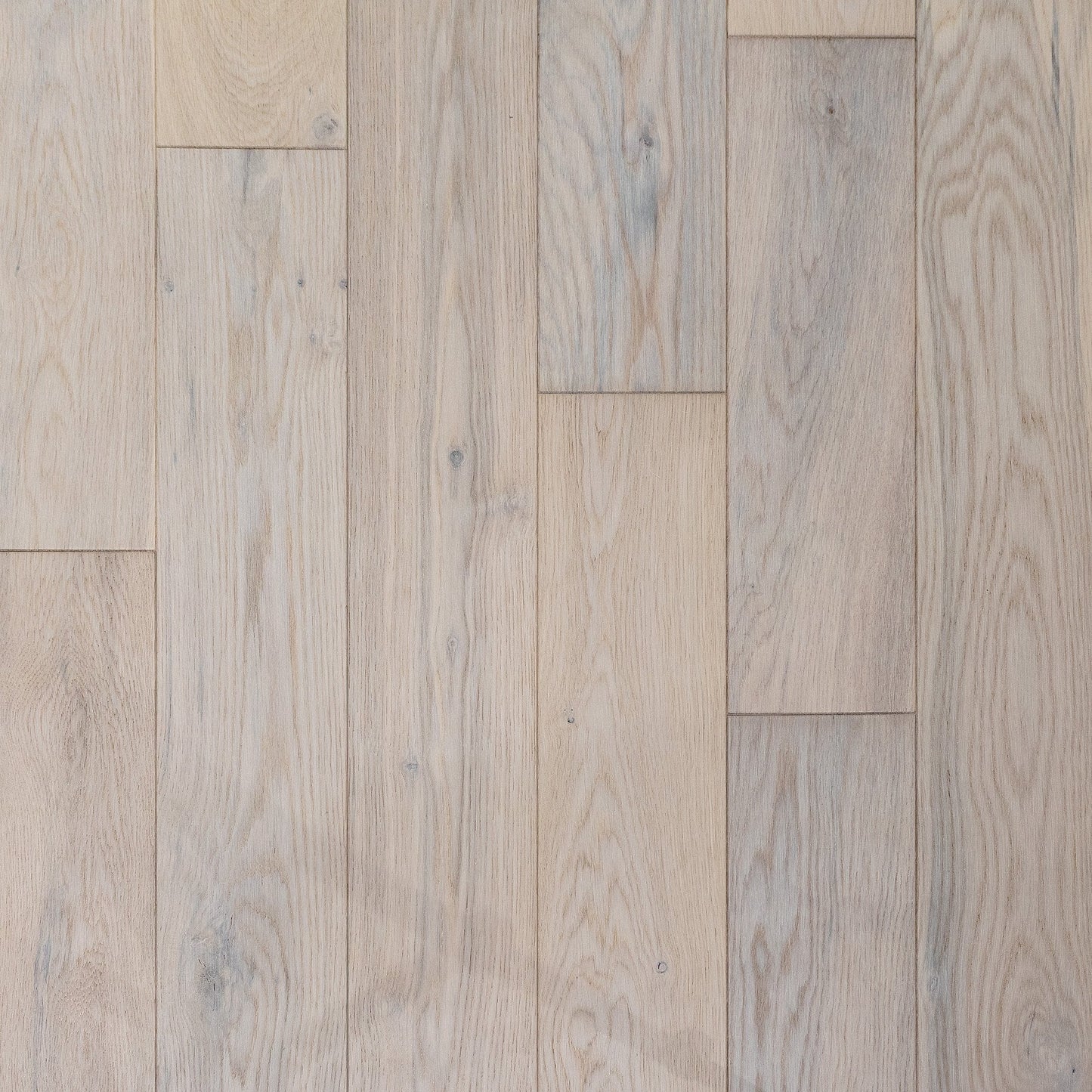 Ivory White Oak - Premier 14mm Matt UV lacquer Engineered Real Wood Flooring (68607)