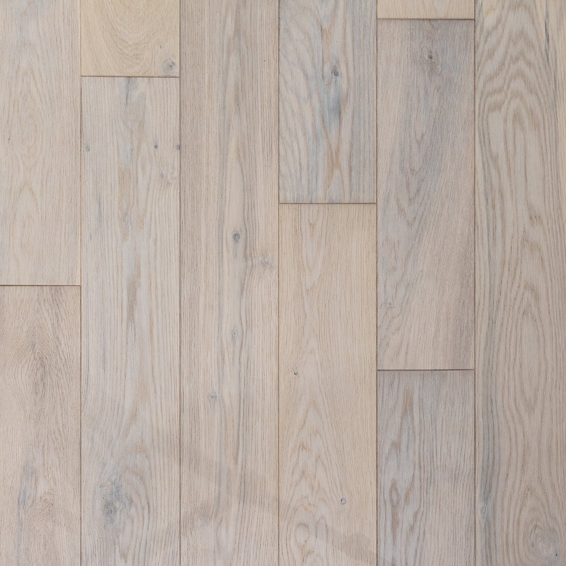 Ivory White Oak - Premier 14mm Matt UV lacquer Engineered Real Wood Flooring (68607)