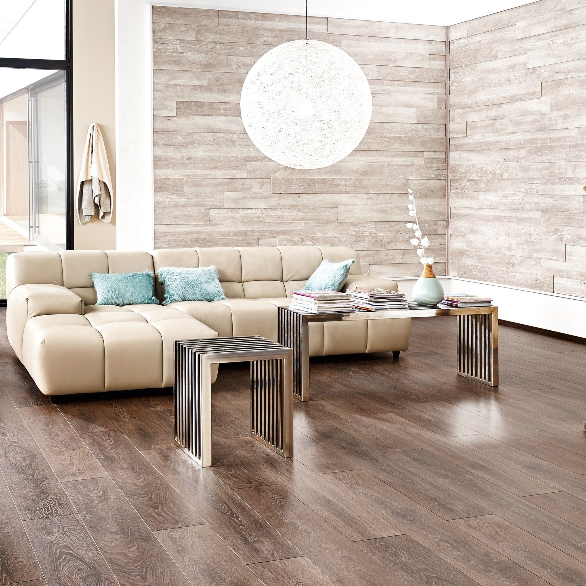 Kronowall Alabaster Barnwood 3D Laminate Wall Panelling (K060)