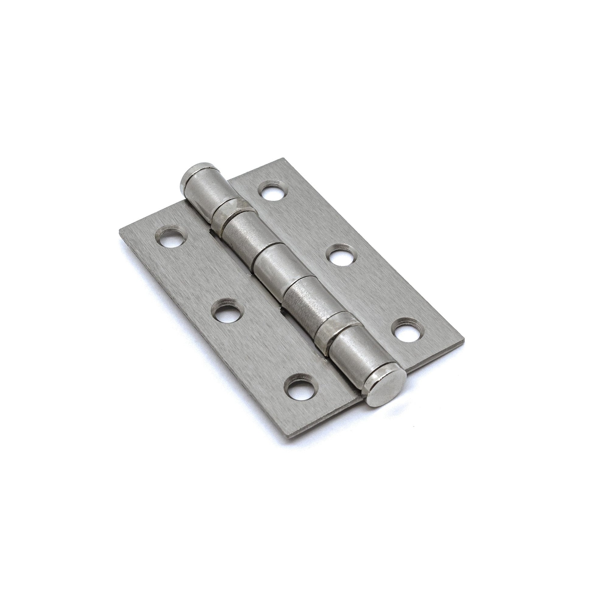 Premium Lancer Lever On Round Rose Bathroom Handle Pack - Two-Tone Nickel (76721)