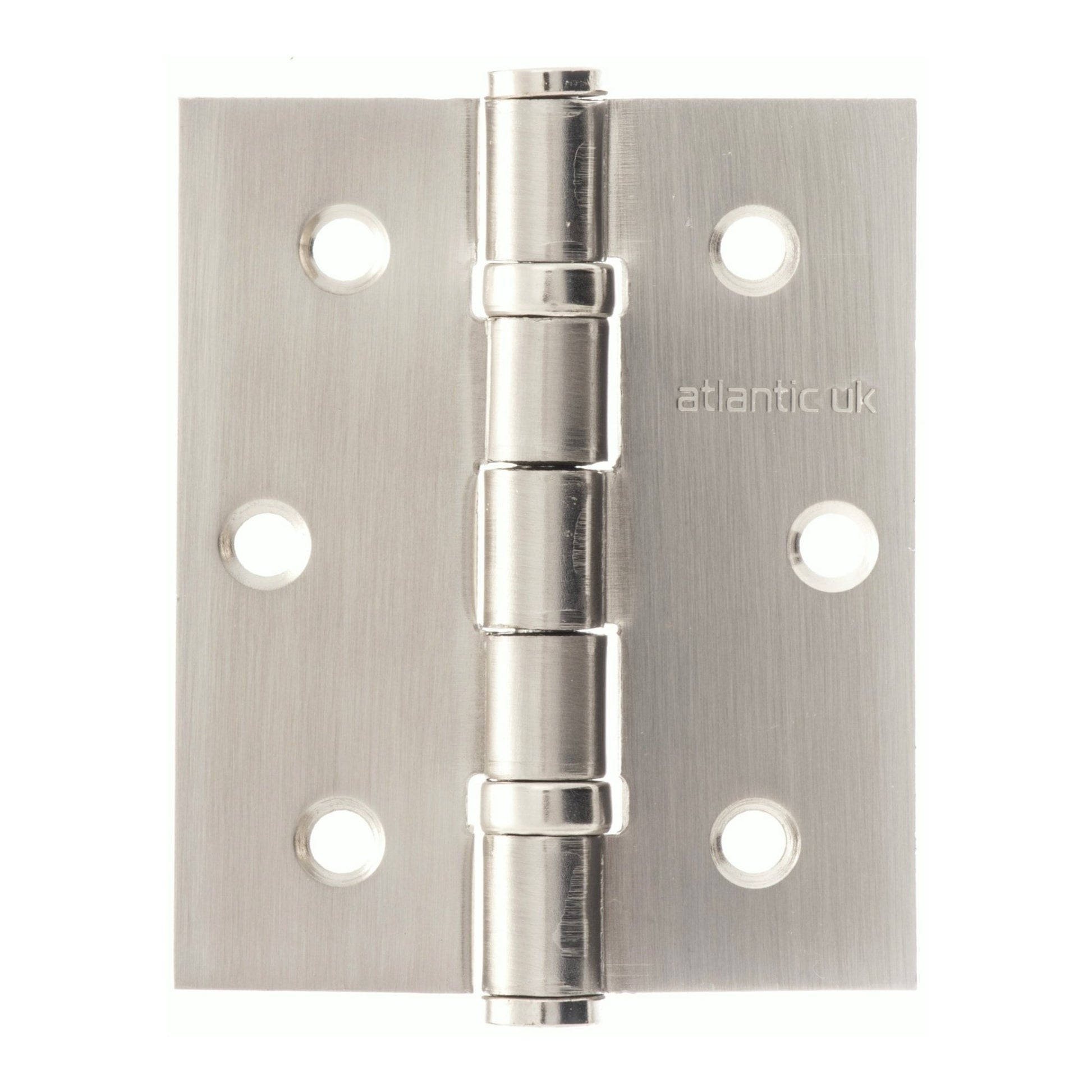 76mm (3'') Ball Bearing Hinge Pair - Satin Nickel (52266)