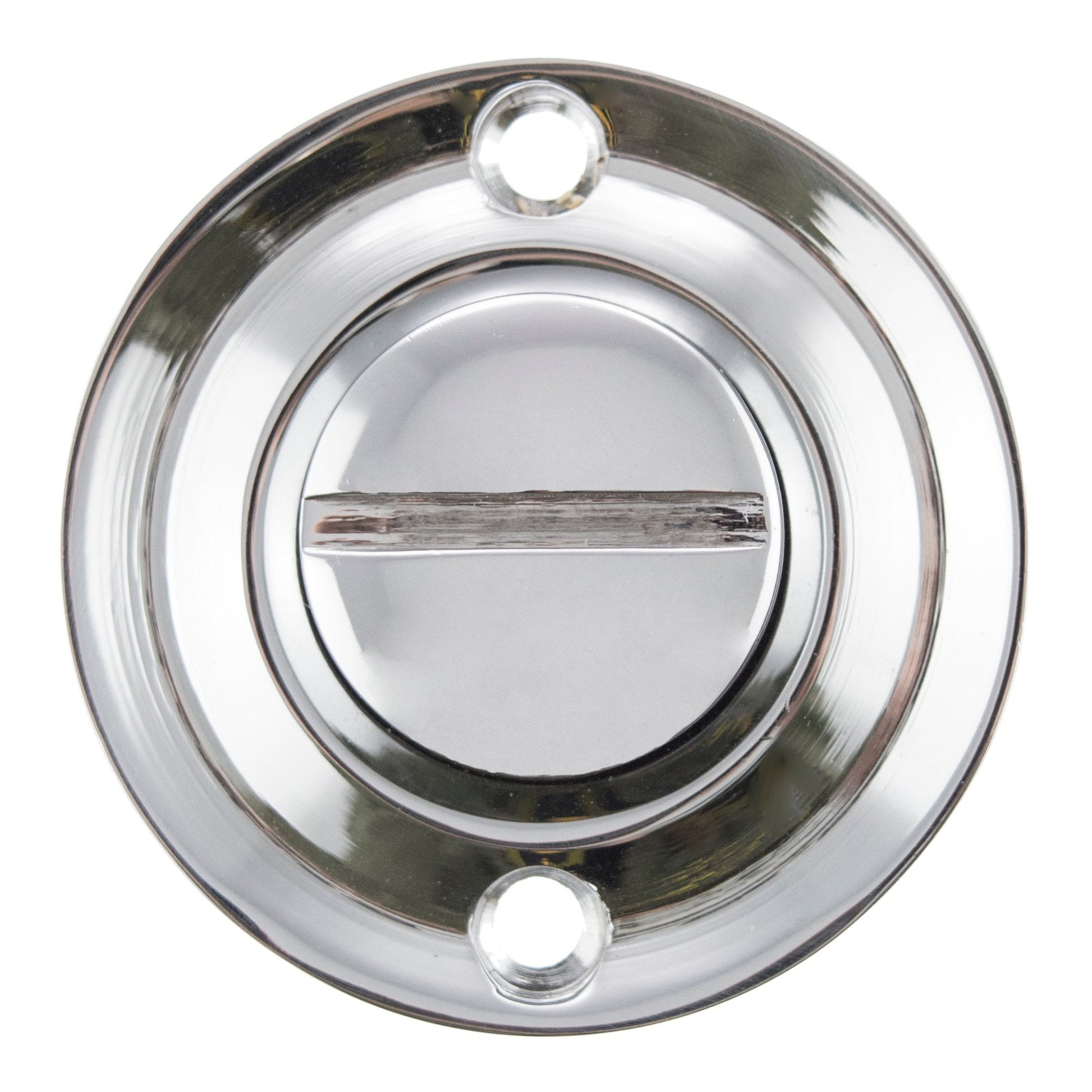 Old English Oval WC Turn & Release On Round Rose, Polished Chrome (OEOWCPC)