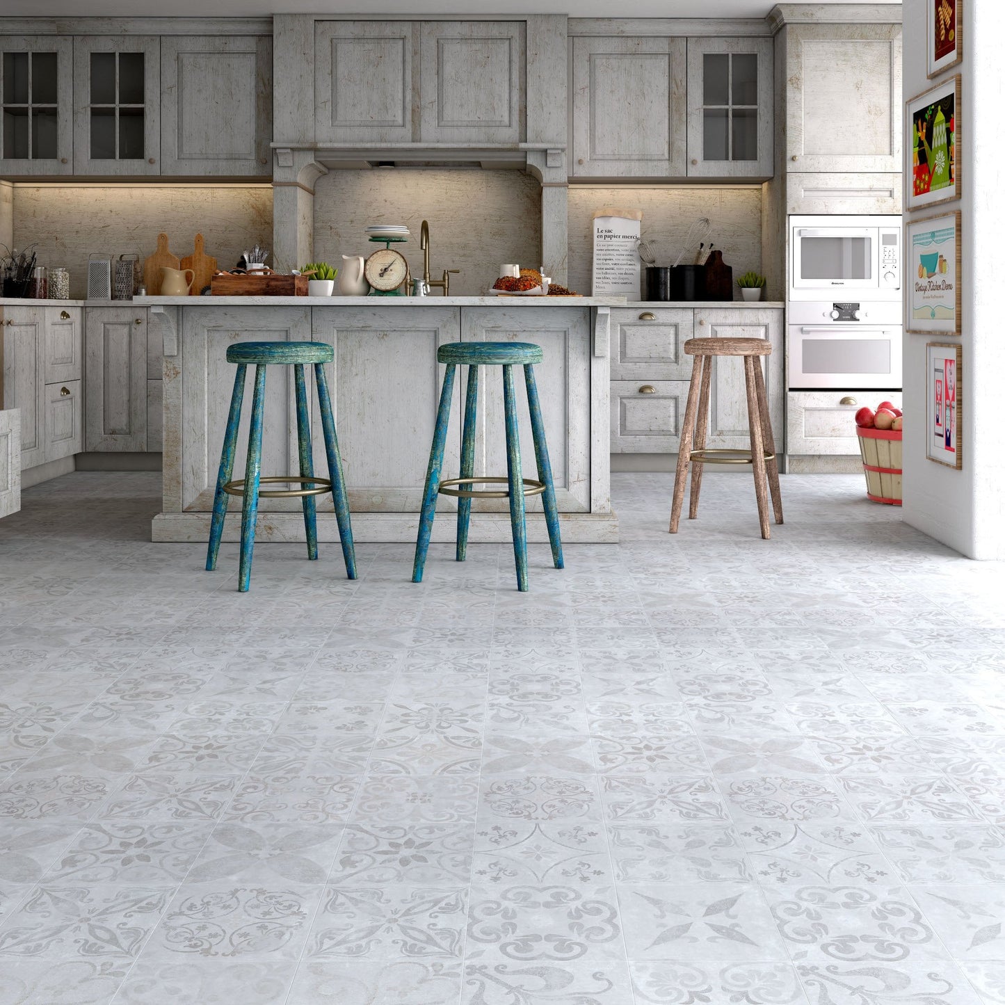 Traditional - Retro Water-resistant 8mm Laminate Flooring (84223)