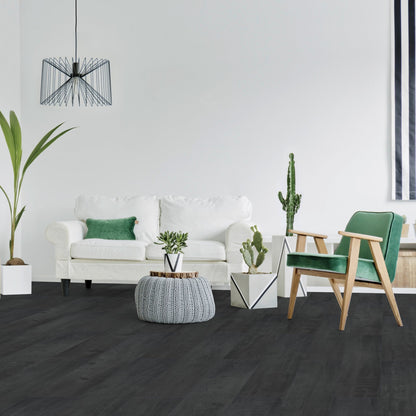 Black Oak - Ocean Water-Resistant 8mm Laminate Flooring (82432)