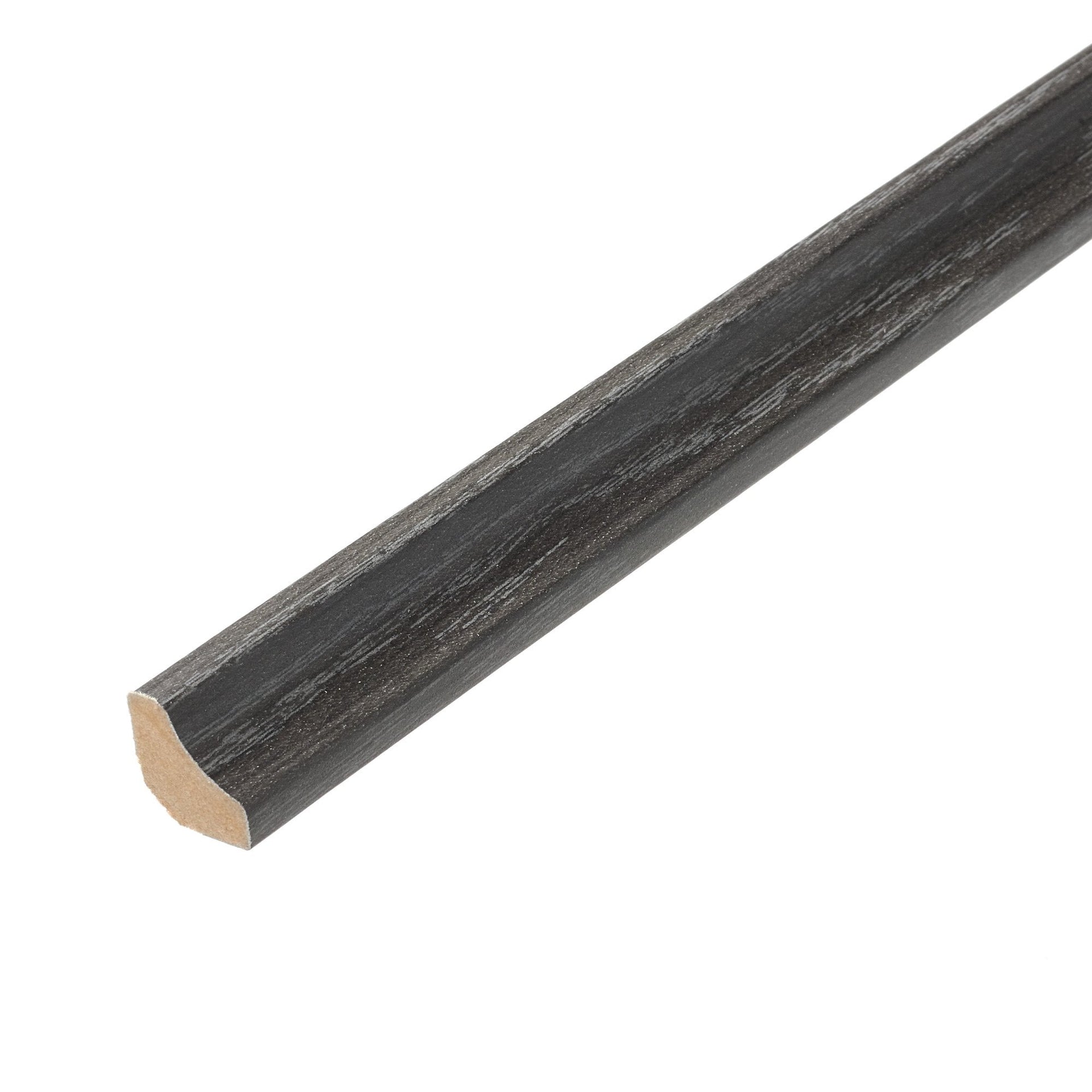 Dark Grey 2.4m Laminate Scotia Beading