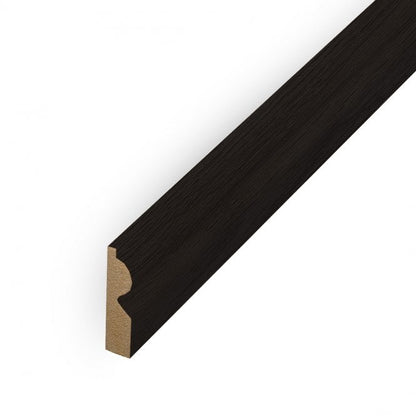 Black - 2.4m Torus Laminate Skirting Board (84894)