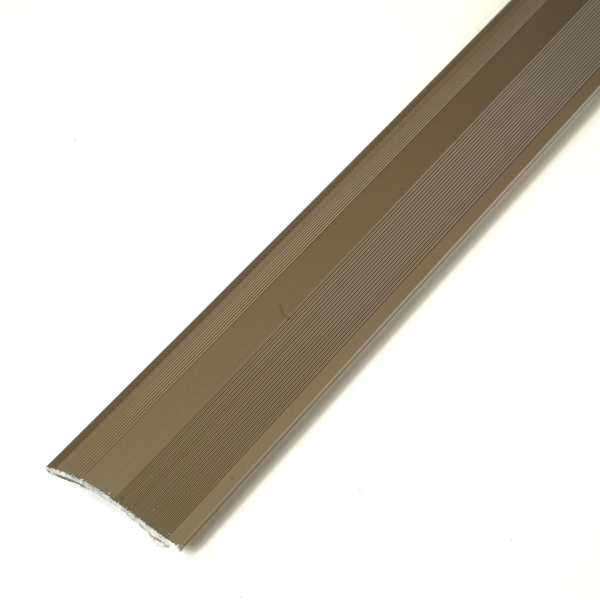 Brushed Steel 900mm Self Adhesive Adapting Door Profile