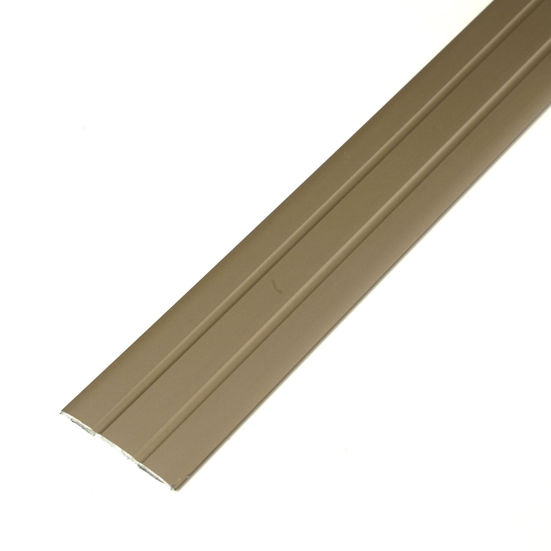 Brushed Steel 900mm Self Adhesive Coverstrip Door Profile