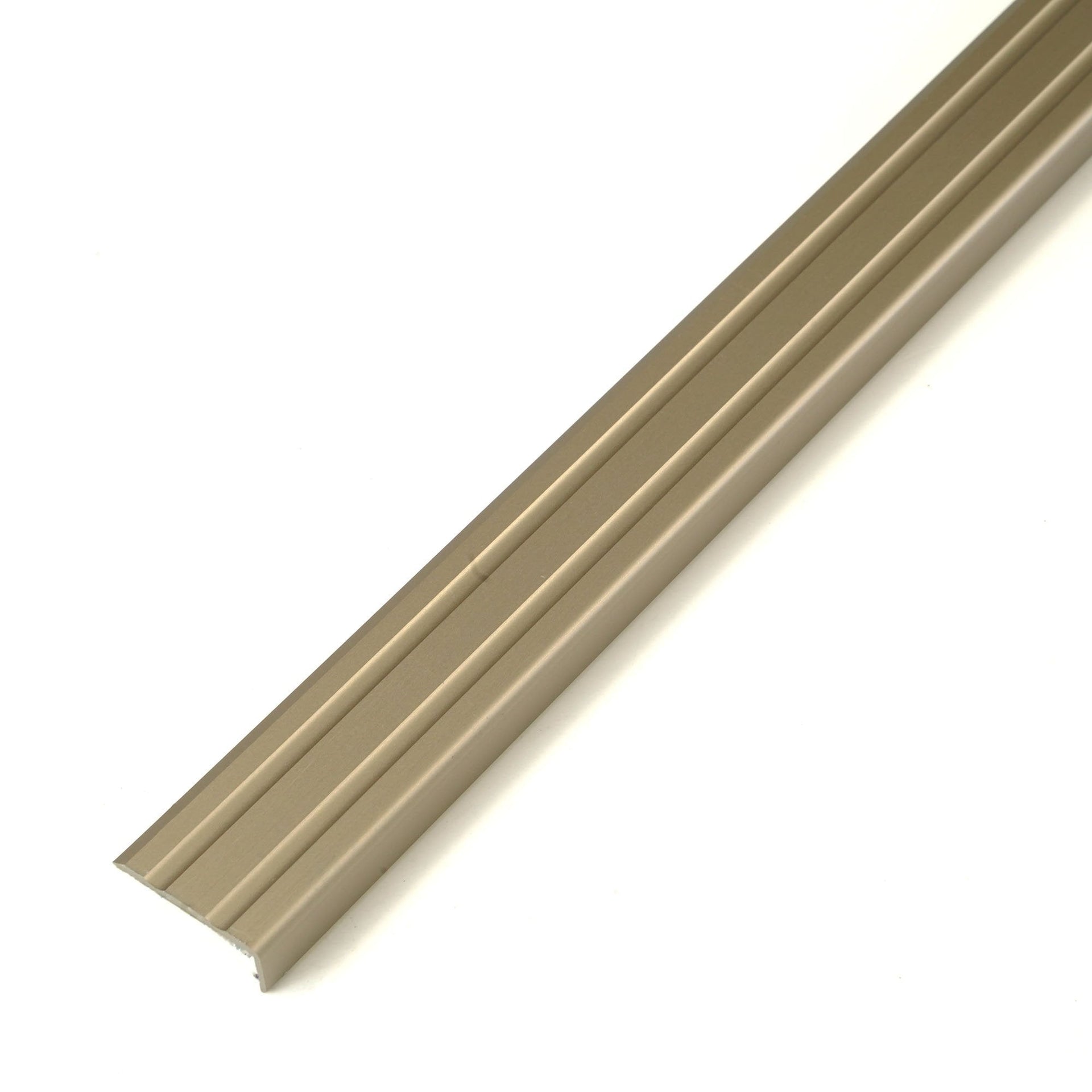 Brushed Steel 900mm Self Adhesive Door End Profile