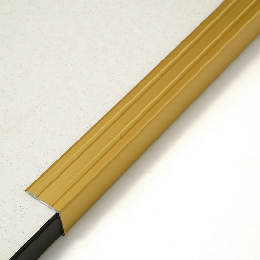Polished Gold - 900mm Self-Adhesive Stair Nosing Door Profile (87315)
