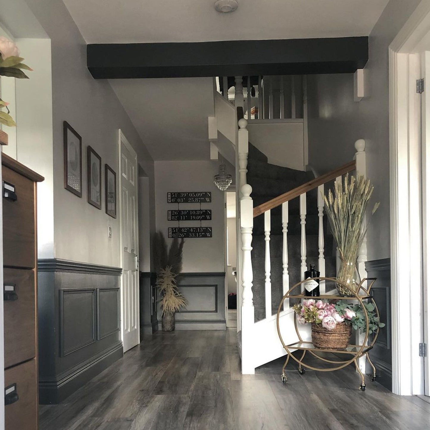 Harbour Grey Oak - Exquisite Plus 8mm Laminate Flooring (54195)