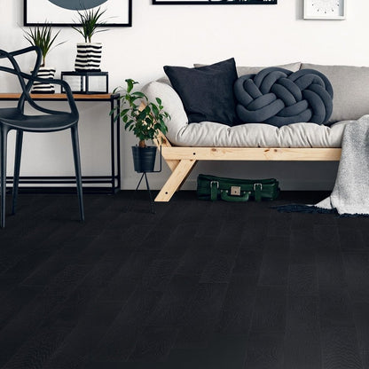 Midnight Black Oak - Premier 14mm Engineered Real Wood Flooring (219588)
