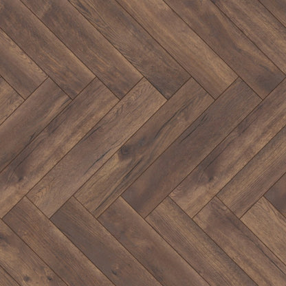 Calais Oak - Herringbone 8mm Laminate Flooring (89186)