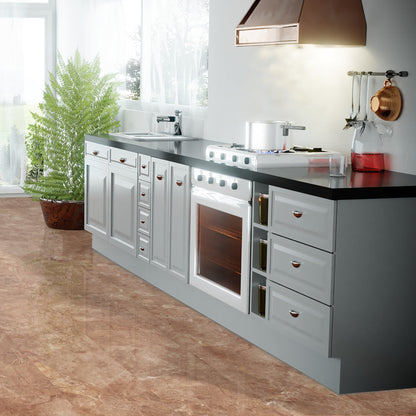 Agios Maro - Lustre Stone 8mm High Gloss Laminate Flooring (91932)