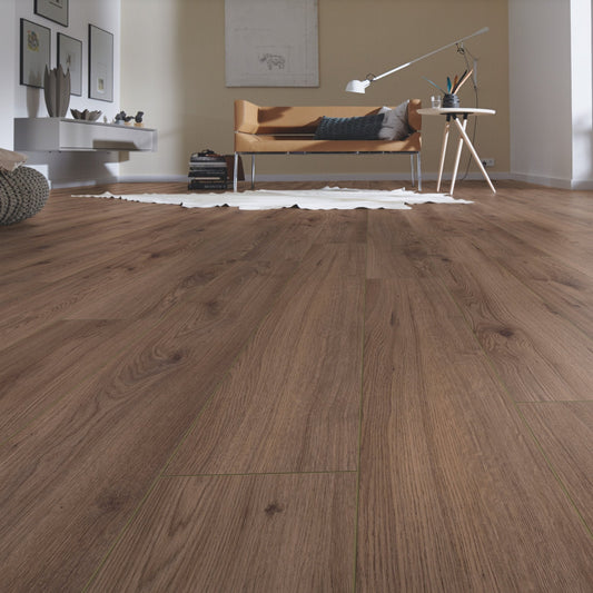 Millenium Brown Oak - Advanced 8mm Laminate Flooring (106488)